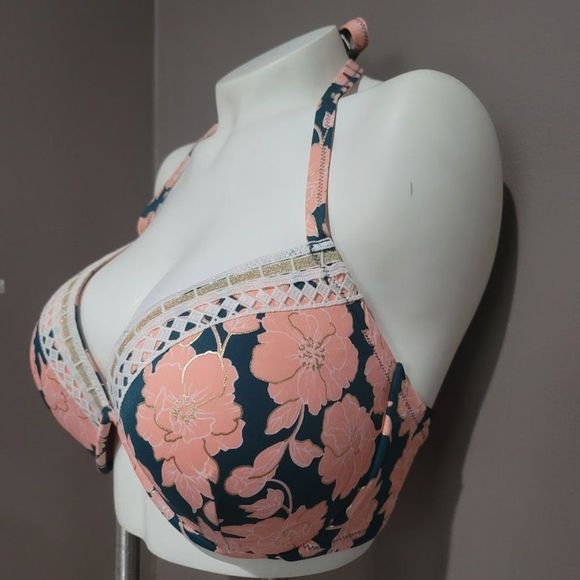 Shade & Shore Bikini Top Blush Peach - Picture 3 of 9